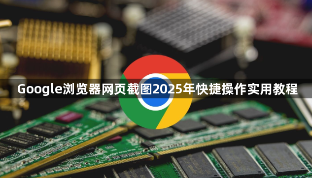 Google浏览器网页截图2025年快捷操作实用教程1
