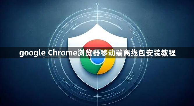 google Chrome浏览器移动端离线包安装教程1