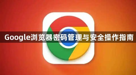 Google浏览器密码管理与安全操作指南1