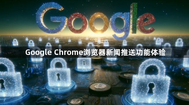 Google Chrome浏览器新闻推送功能体验1