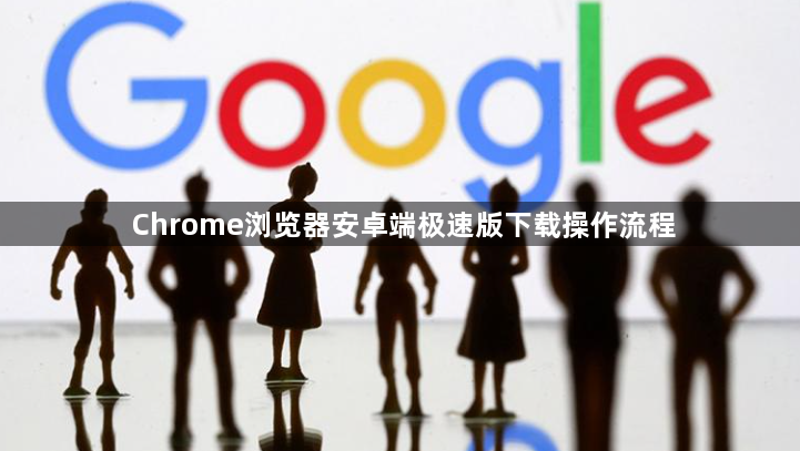 Chrome浏览器安卓端极速版下载操作流程1