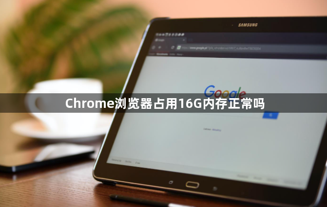 Chrome浏览器占用16G内存正常吗1