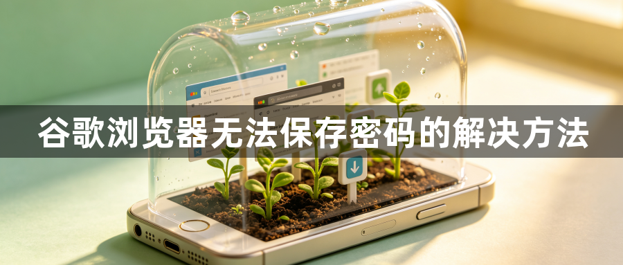 谷歌浏览器无法保存密码的解决方法1