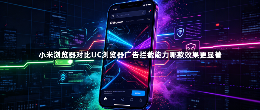 小米浏览器对比UC浏览器广告拦截能力哪款效果更显著1