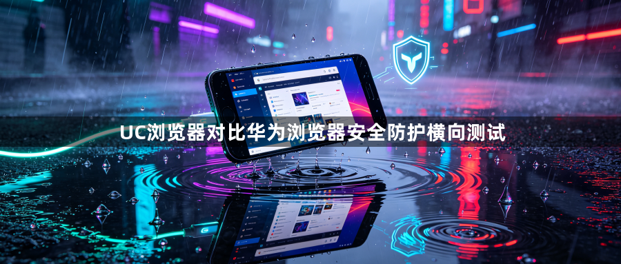 UC浏览器对比华为浏览器安全防护横向测试1