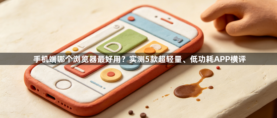 手机端哪个浏览器最好用？实测5款超轻量、低功耗APP横评1