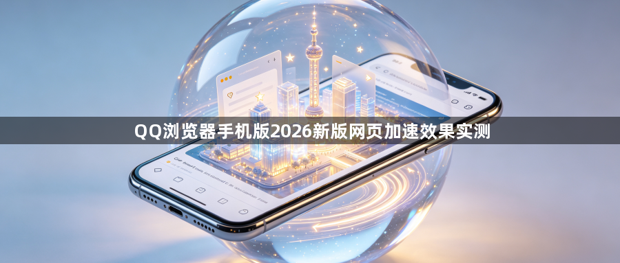 QQ浏览器手机版2026新版网页加速效果实测1