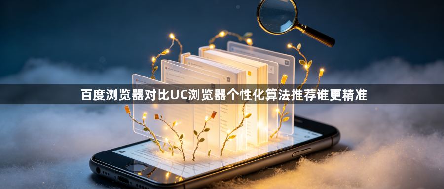 百度浏览器对比UC浏览器个性化算法推荐谁更精准1