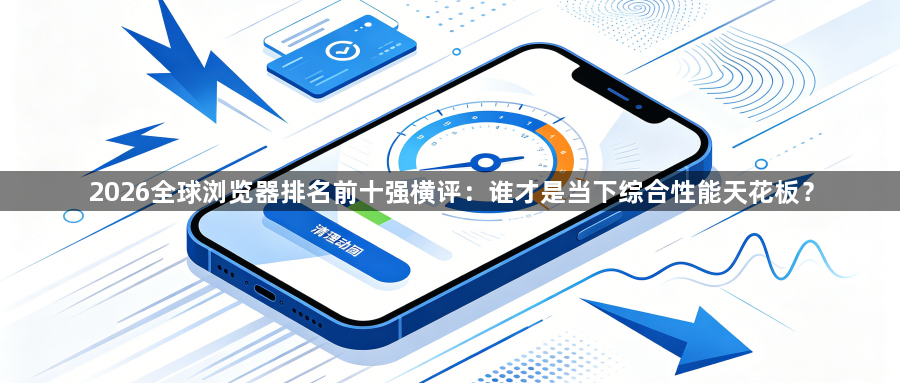 2026全球浏览器排名前十强横评：谁才是当下综合性能天花板？1