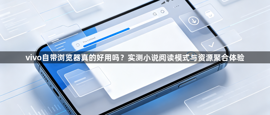 vivo自带浏览器真的好用吗？实测小说阅读模式与资源聚合体验1