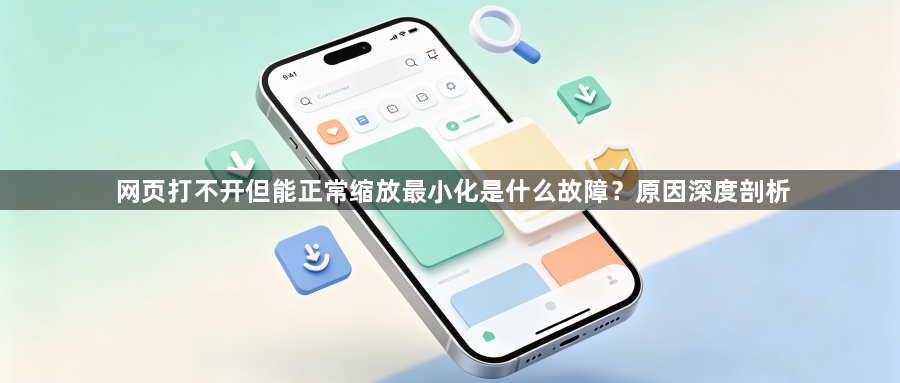 网页打不开但能正常缩放最小化是什么故障？原因深度剖析1