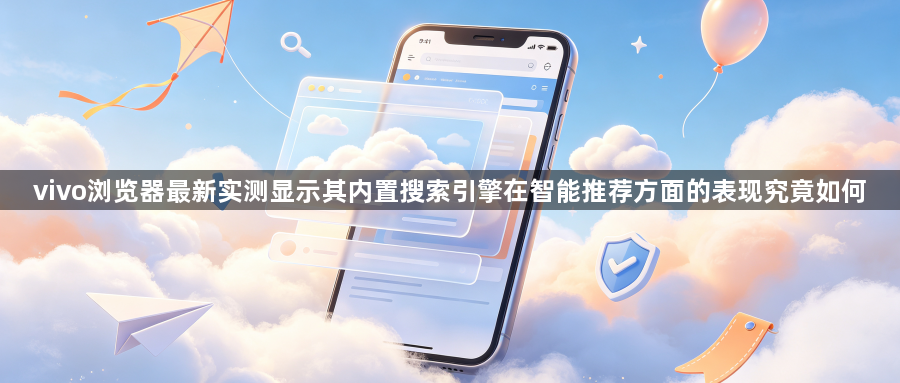 vivo浏览器最新实测显示其内置搜索引擎在智能推荐方面的表现究竟如何1