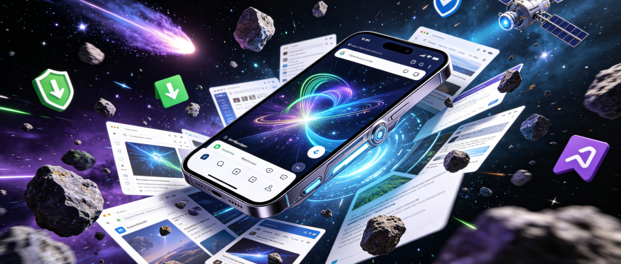 移动端浏览器排行榜前十名App下载指南：纯净版与极速版怎么选？