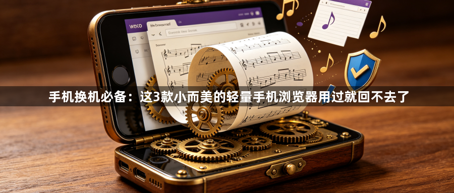 手机换机必备：这3款小而美的轻量手机浏览器用过就回不去了1