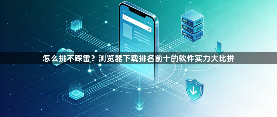 怎么挑不踩雷?浏览器下载排名前十的软件实力大比拼1