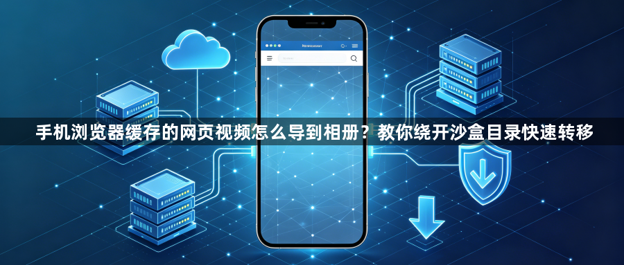 手机浏览器缓存的网页视频怎么导到相册？教你绕开沙盒目录快速转移1