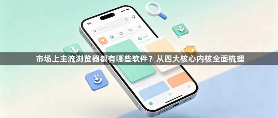 市场上主流浏览器都有哪些软件？从四大核心内核全面梳理1