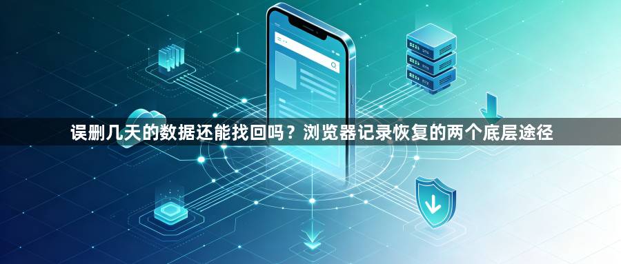 误删几天的数据还能找回吗？浏览器记录恢复的两个底层途径1