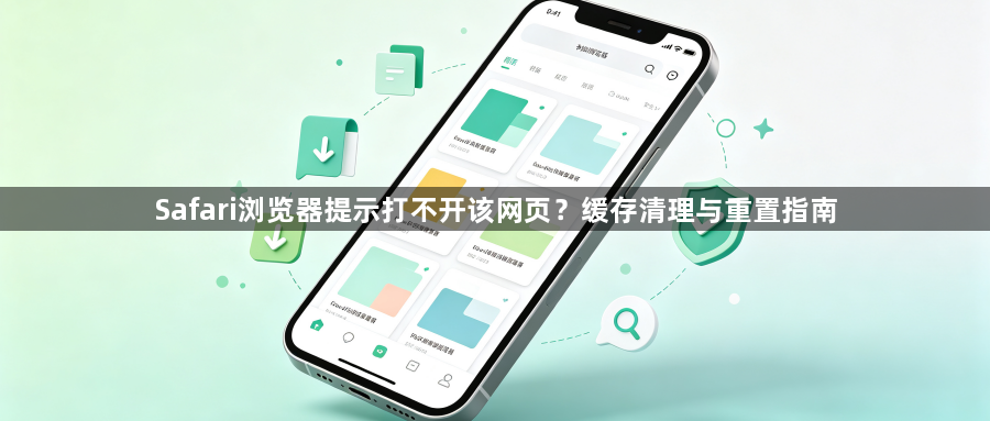 Safari浏览器提示打不开该网页？缓存清理与重置指南1
