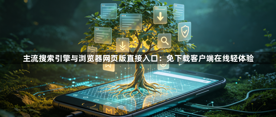 主流搜索引擎与浏览器网页版直接入口：免下载客户端在线轻体验1