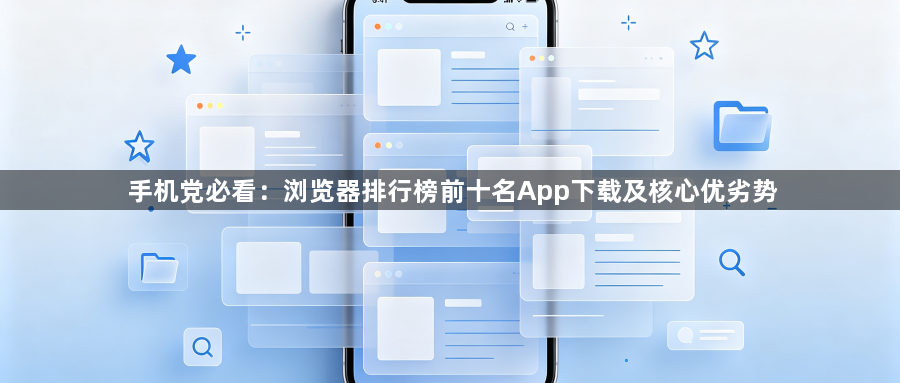 手机党必看：浏览器排行榜前十名App下载及核心优劣势1