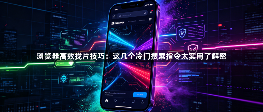 浏览器高效找片技巧:这几个冷门搜索指令太实用了解密1